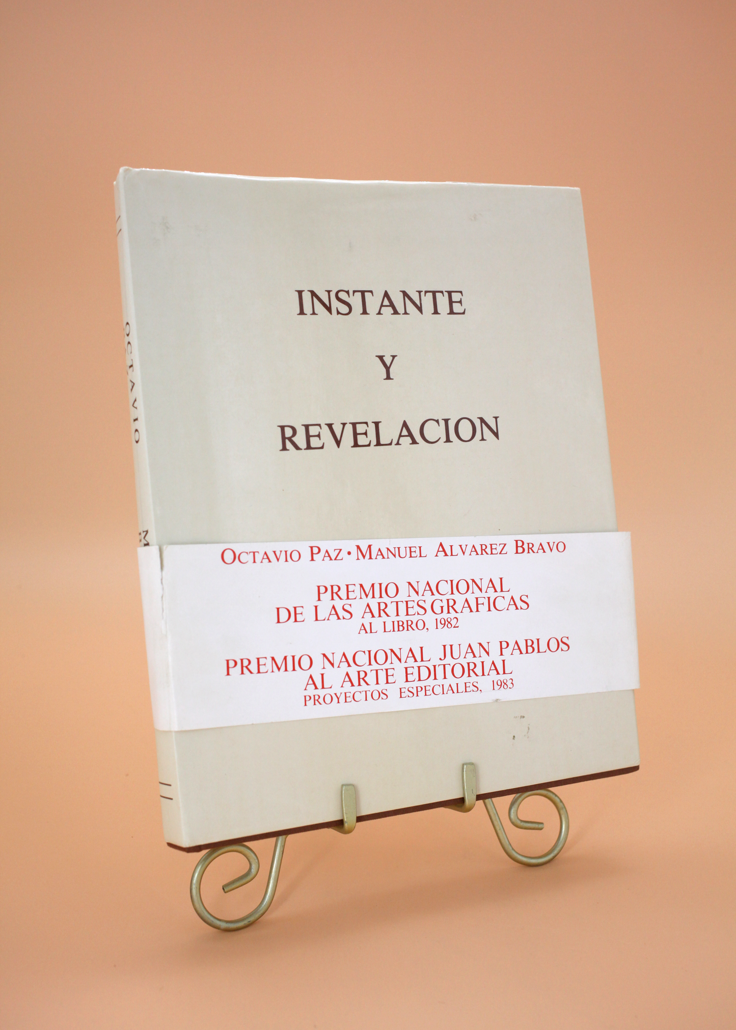 Signed Octavio Paz Instante Y Revelacion