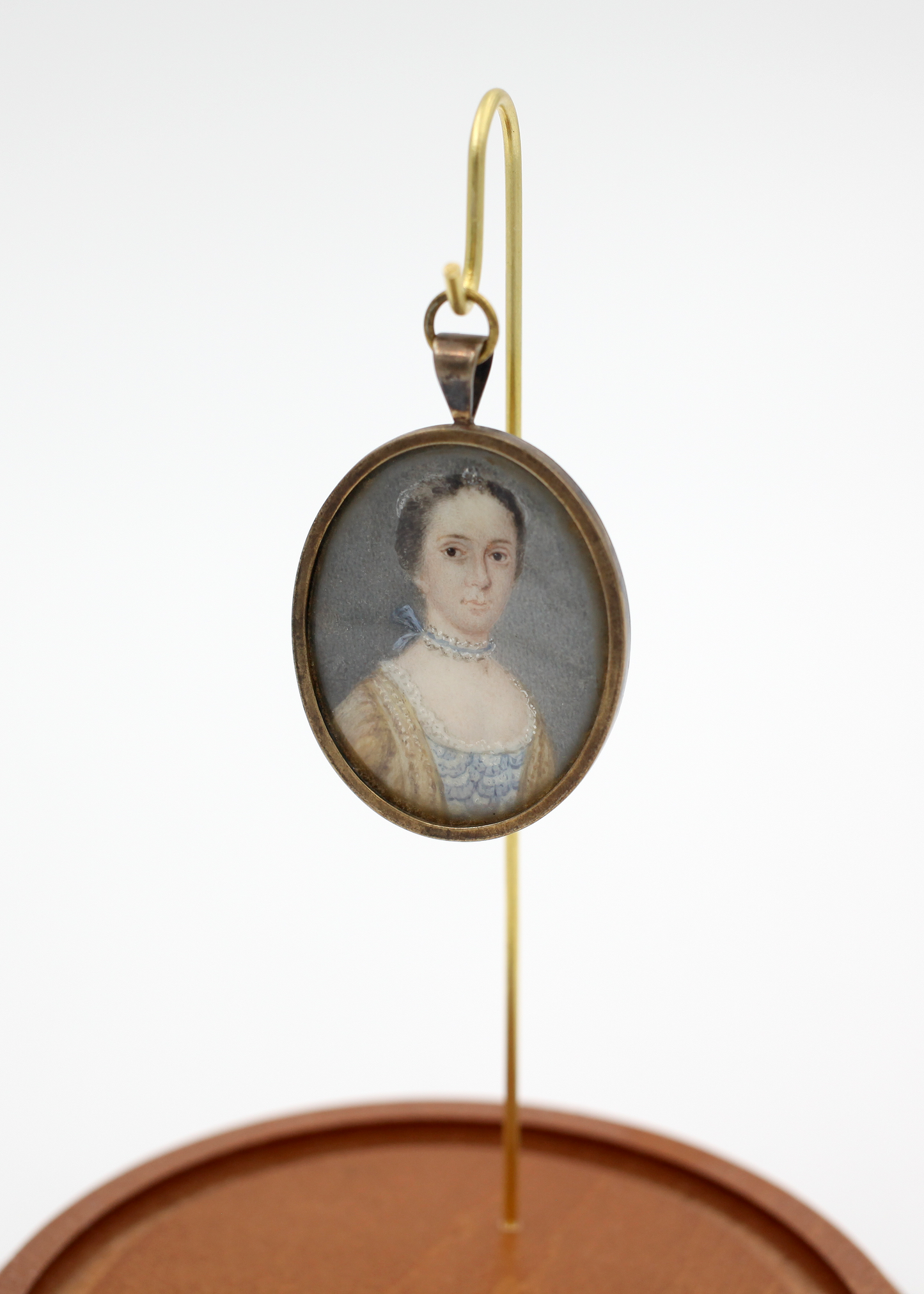 Samuel Collins (british, 1735-1768). Portrait Of Lady 1763