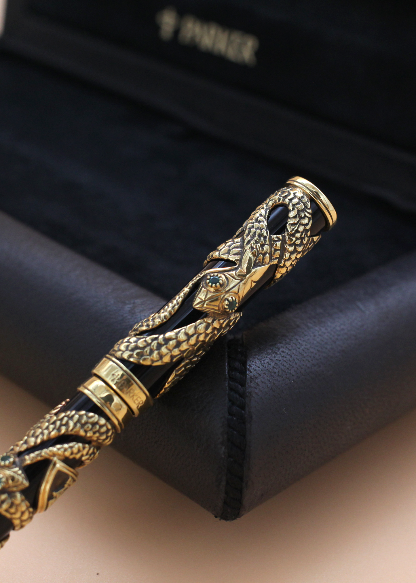Parker Limited-edition 18kt Gold Snake Pen