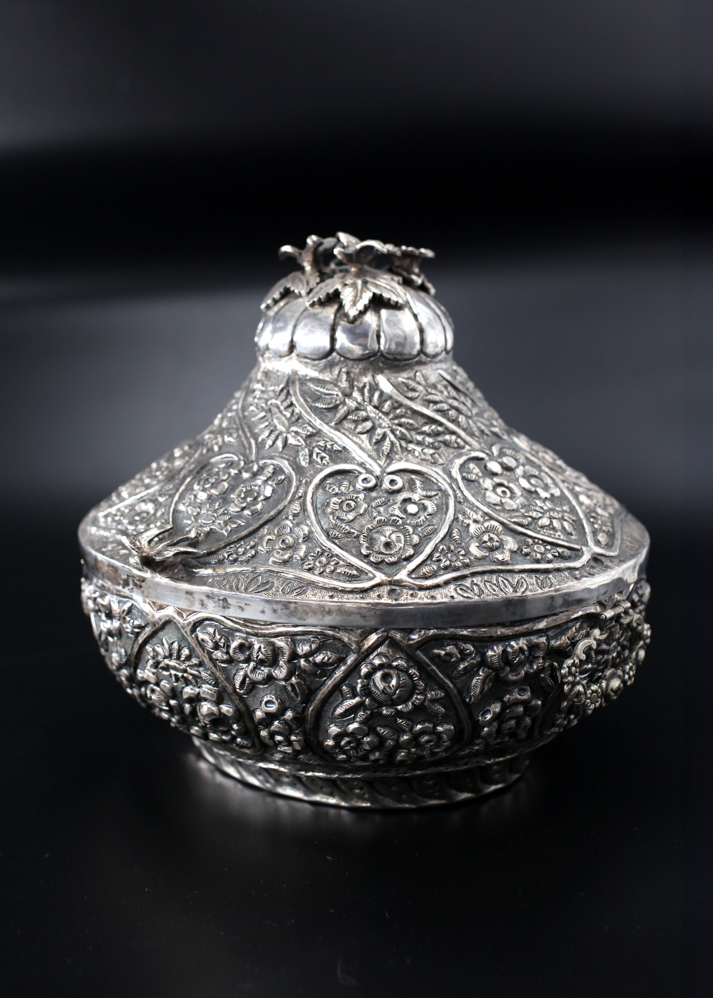 Turkish Silver Wedding Box